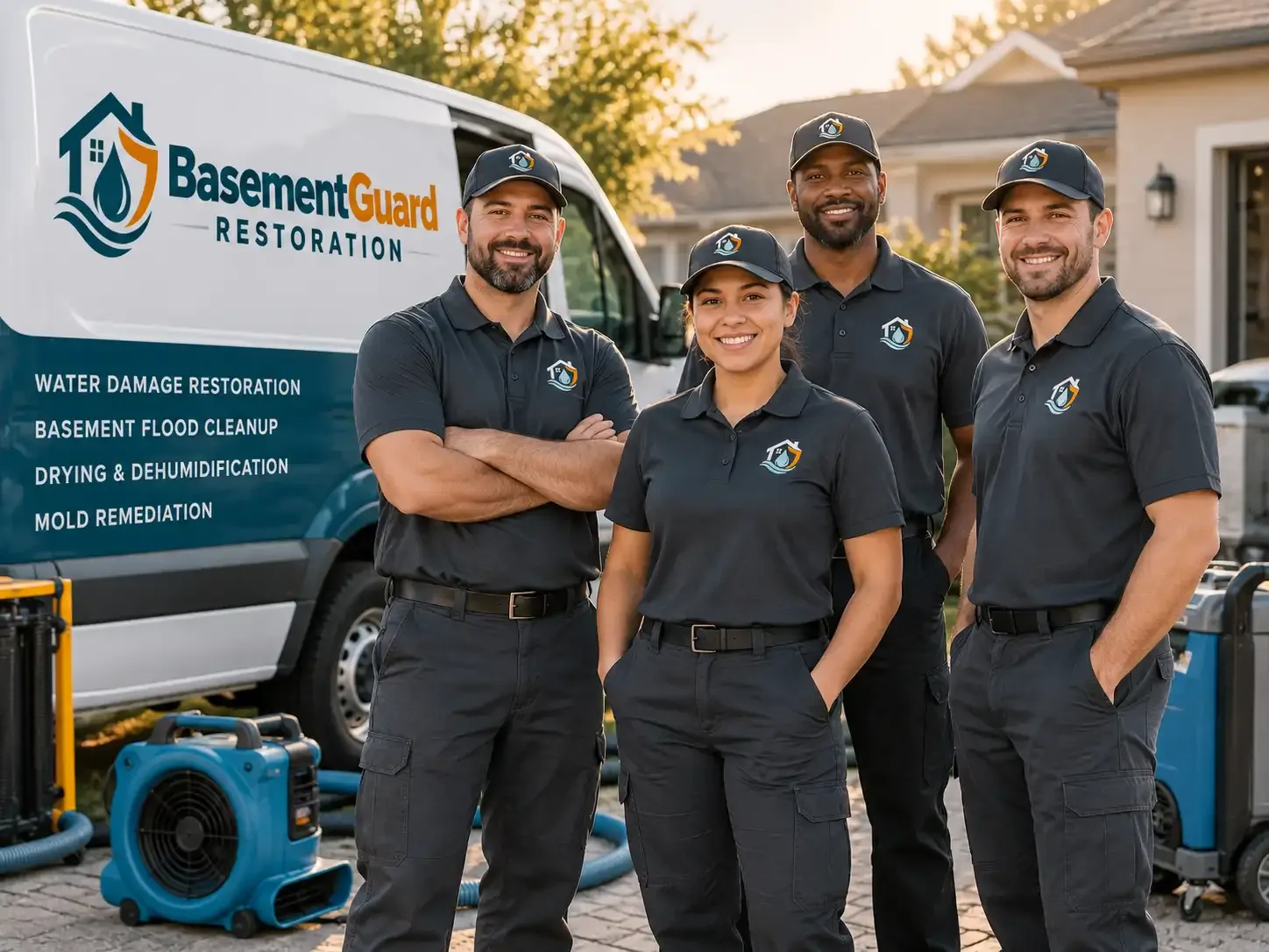 Basement Water Damage Restoration company in Norvell, MI